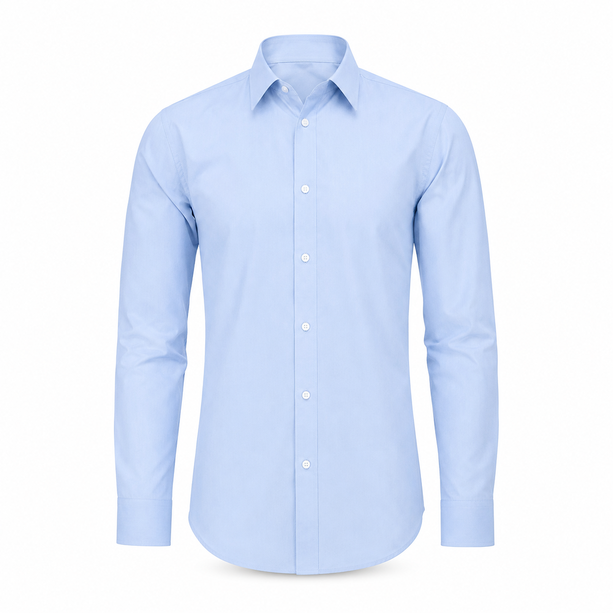 Mens Premium Long Sleeve Formal Dress Shirt