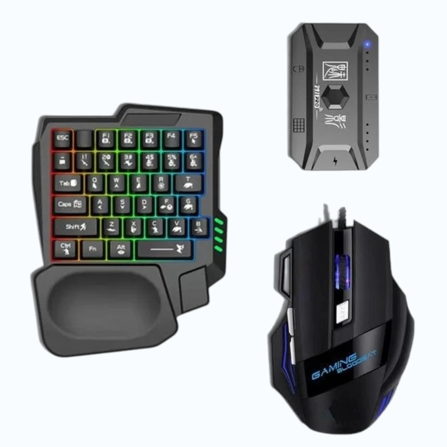 GearUP K190 Mobile Gaming RGB Keyboard & Mouse Combo - Image 2