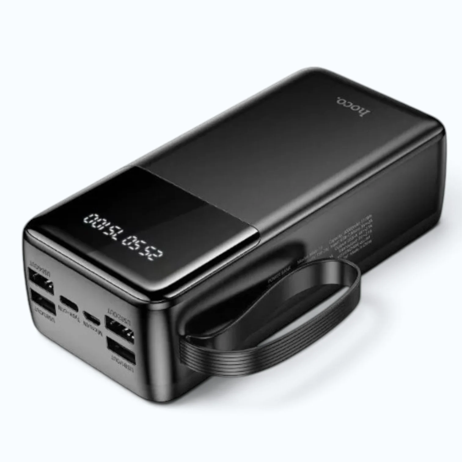 Hoco MMJ-13 Rest 30000mAh Power Bank with Built in Cables - Image 2