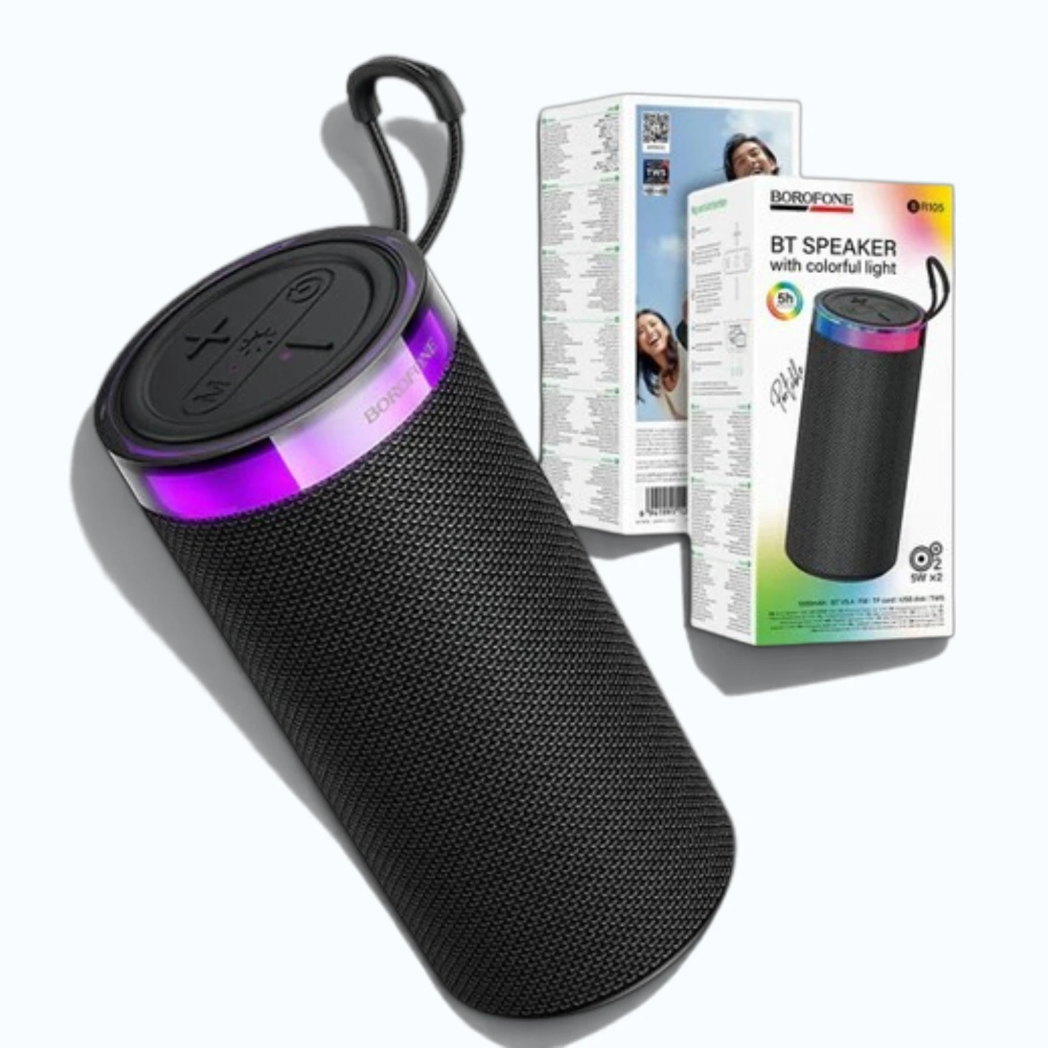Borofone BR105 Bluetooth Portable Speaker - Image 3